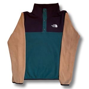 THE NORTH FACE button up fleece ( kids )